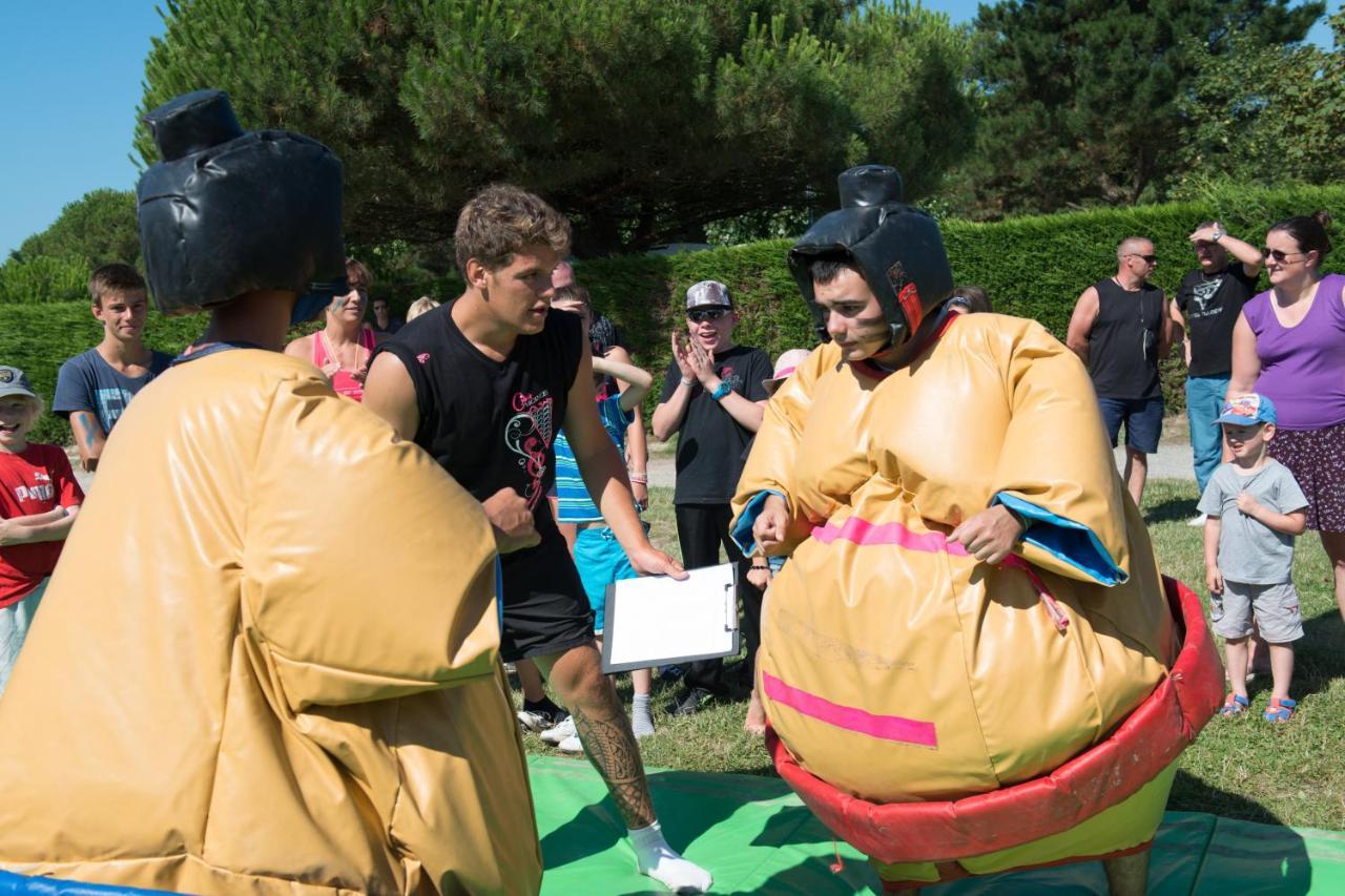 Camping L'Ocean Brem-Sur-Mer Bagian luar foto
