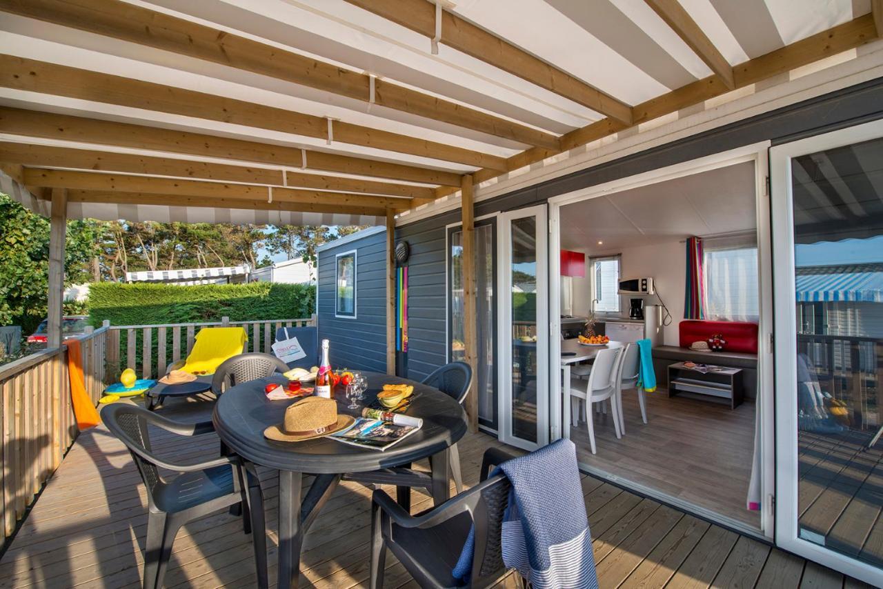 Camping L'Ocean Brem-Sur-Mer Bagian luar foto