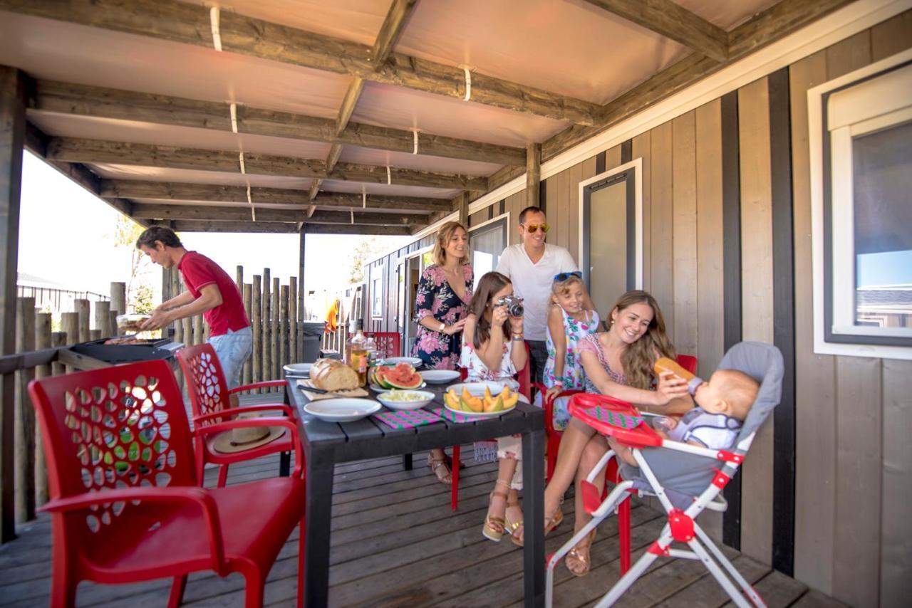 Camping L'Ocean Brem-Sur-Mer Bagian luar foto