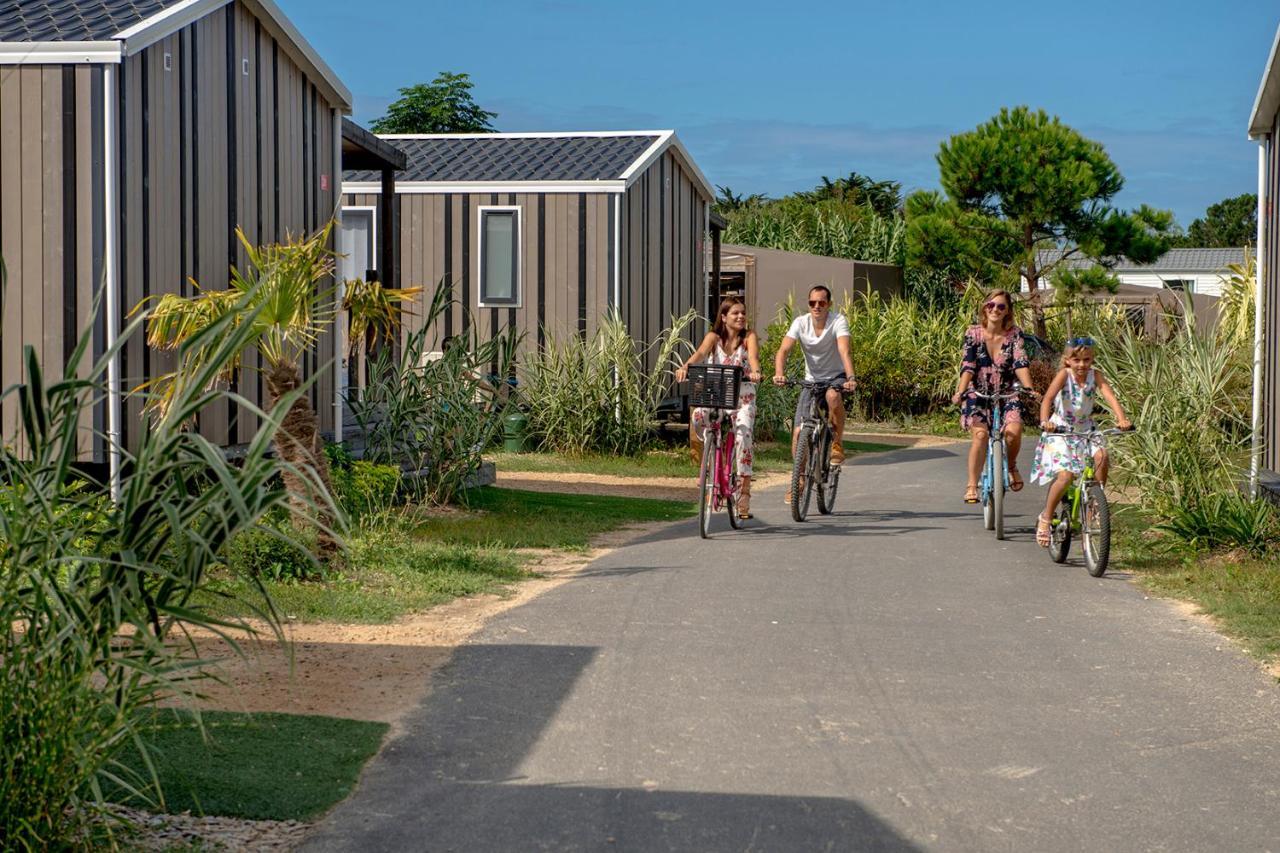 Camping L'Ocean Brem-Sur-Mer Bagian luar foto